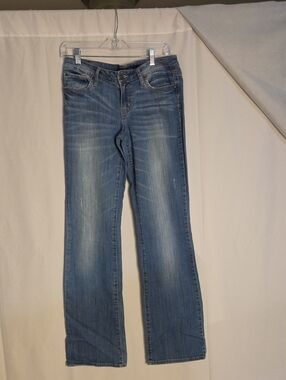 Jessica Simpson Women's Blue Bootcut Jeans - Classic Washed Denim